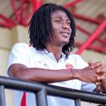 Najeeb Yakubu saat mengenakan seragam Persijap Jepara di lapangan hijau
