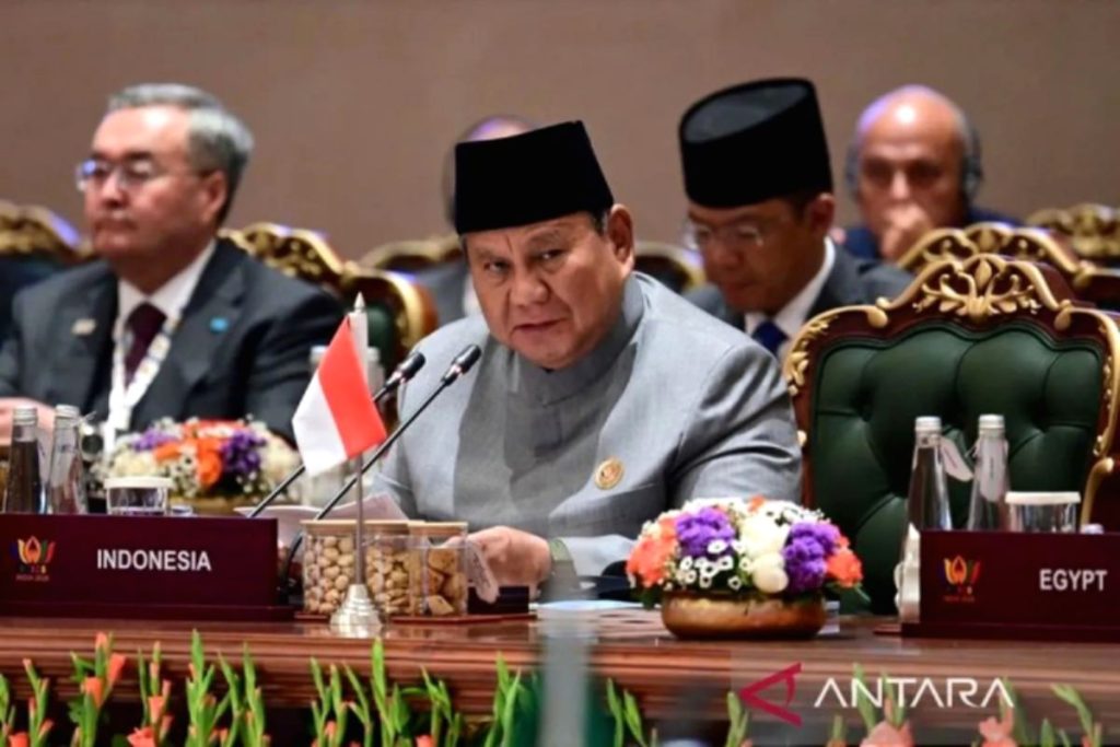 Presiden Prabowo Subianto saat menghadiri KTT BRICS 2026 untuk menyampaikan agenda strategis nasional.