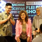 Suasana pameran waralaba Franchise & License Expo Indonesia (FLEI) Business Show 2026 di Jakarta.