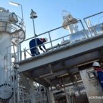 Grafik pergerakan harga gas alam di pasar global yang menunjukkan tren kenaikan