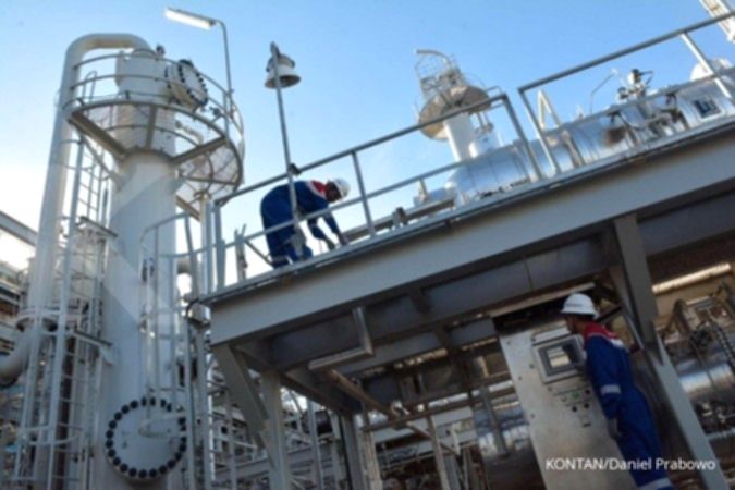 Grafik pergerakan harga gas alam di pasar global yang menunjukkan tren kenaikan