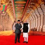 Presiden Prabowo Subianto menyampaikan pidato dalam forum KTT BRICS 2026 di Bharat Mandapam, New Delhi.