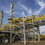 Grafik pergerakan harga saham PT Medco Energi Internasional Tbk (MEDC) di lantai bursa
