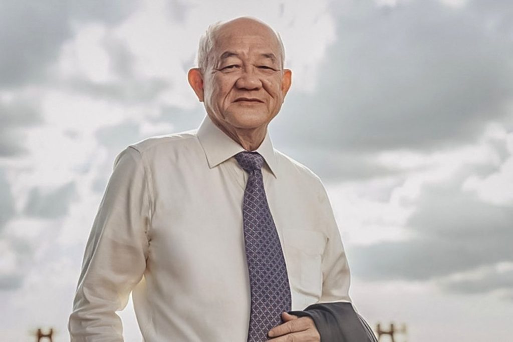 Low Tuck Kwong, pendiri Bayan Resources, saat menghadiri sebuah acara bisnis.