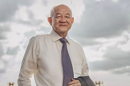 Low Tuck Kwong, pendiri Bayan Resources, saat menghadiri sebuah acara bisnis.