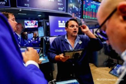 Wall Street ditutup turun Senin (28/9), minyak dan yield Treasury tekan saham AS