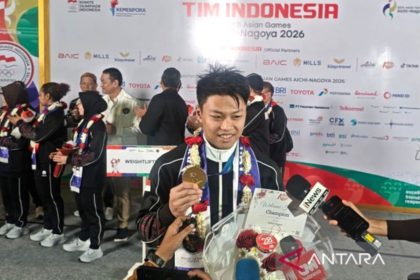 Rahmat Erwin persembahkan emas Asian Games untuk keluarga